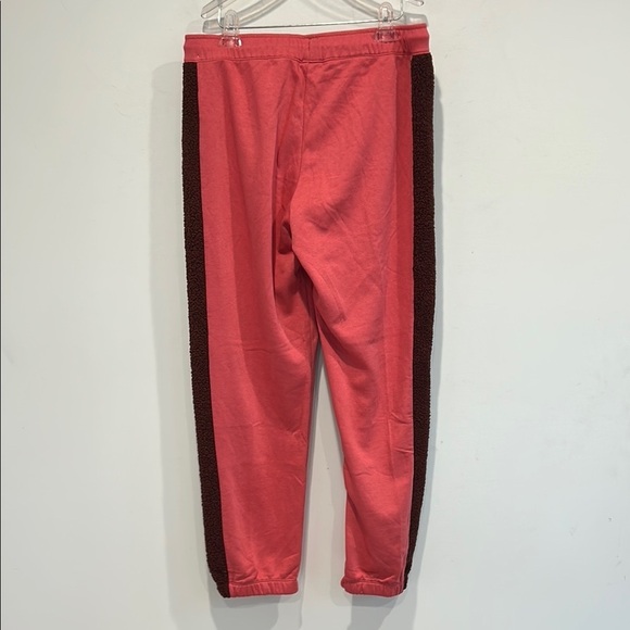 Nike Sportswear Jogger sweatpants pink maroon Sherpa Joggers pants large women’s - Picture 6 of 6
